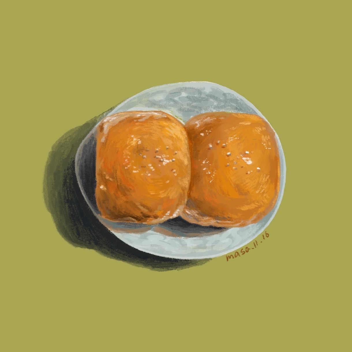 あなたの料理写真をイラストにします SNSアイコンやポスターのアクセントに♪ イメージ6