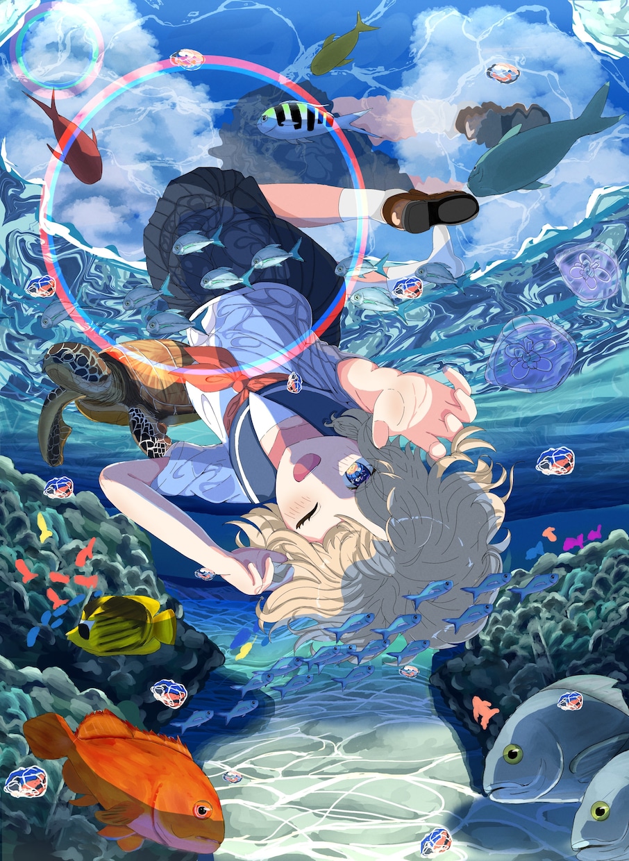 かわいい女の子と爽やかな雰囲気のイラストを描きます あなたのイメージに合うイラストを制作します！ イメージ1