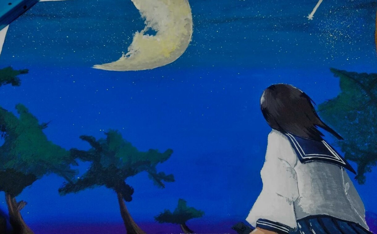 絵画のようなアナログのイラストを描きます 実際に1から色彩までイラストを制作します。 イメージ9