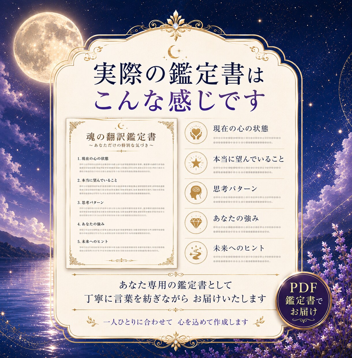 魂の本音を翻訳します 言葉にならない想いを丁寧に読み解きます イメージ5