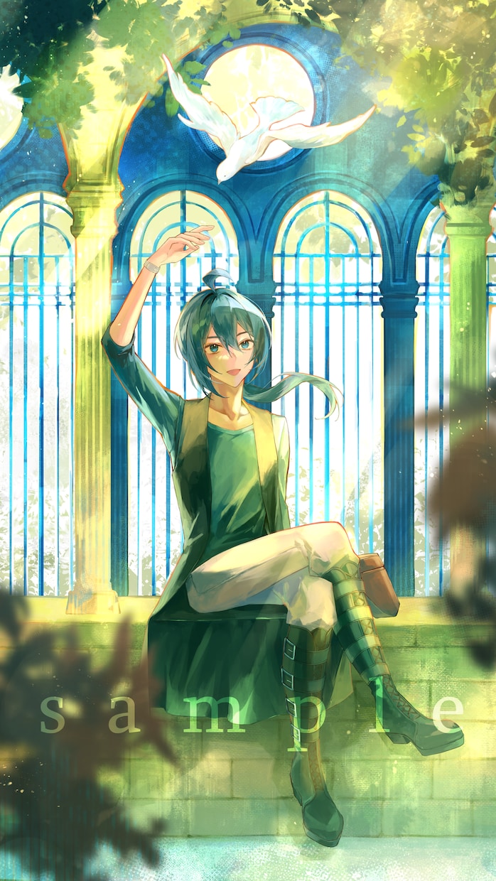 イラスト・一枚絵制作承ります SNSや配信用、キャラデザ、背景など幅広く対応いたします。 イメージ1