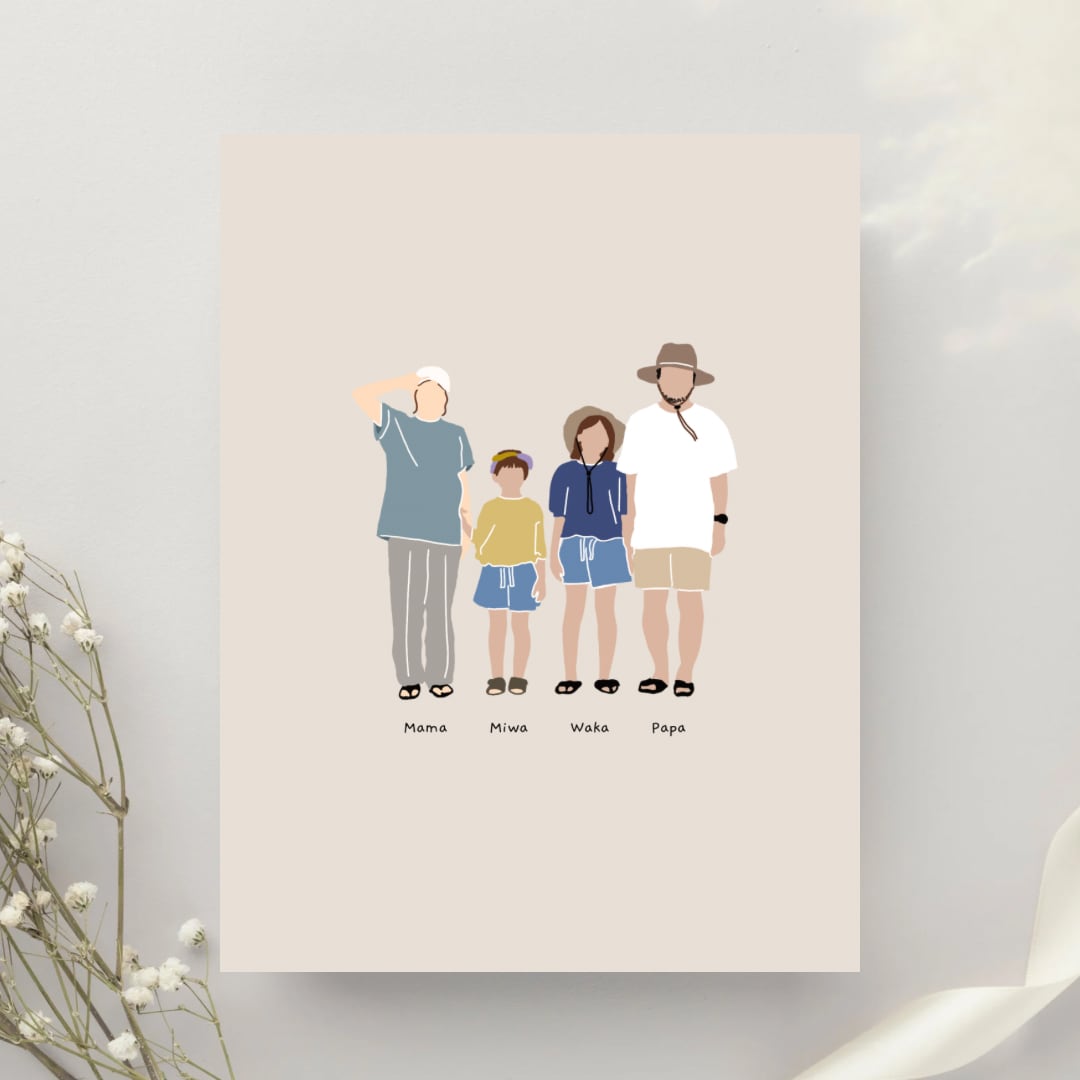 アイコンにおすすめ！カラーイラスト描きます インテリアに飾ったり、プレゼントにもオススメです♡ イメージ1
