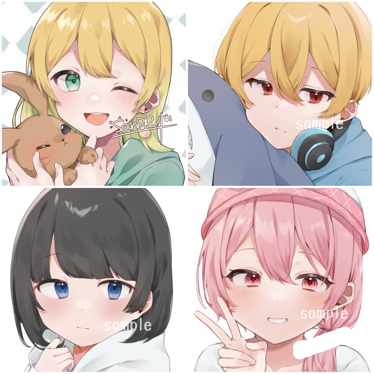アイコンイラストを制作します 依頼者様の理想に近いものをお描きします イメージ1