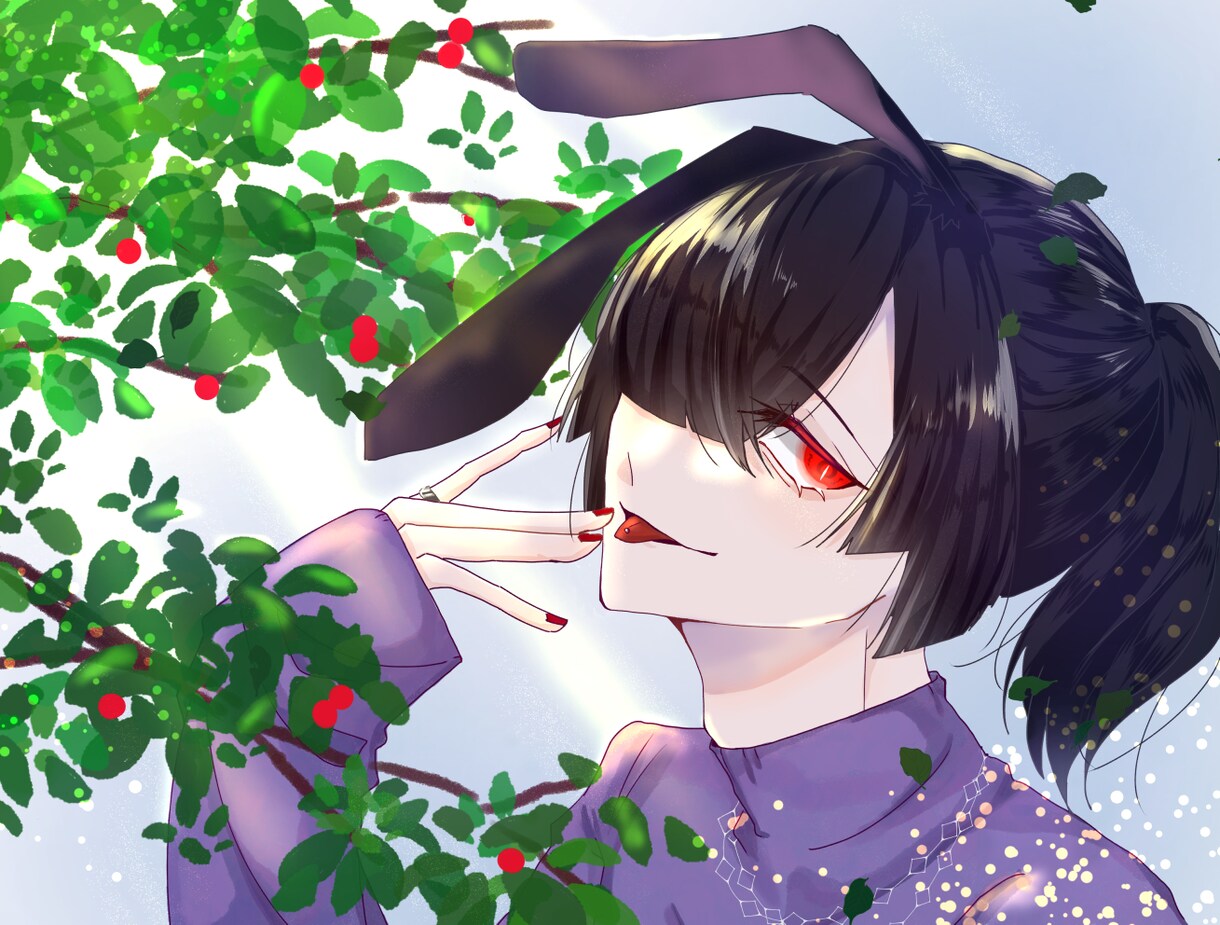 1枚絵 制作音声作品 配信サムネ描きます 【美しく、物語を感じる1枚を】 イメージ4