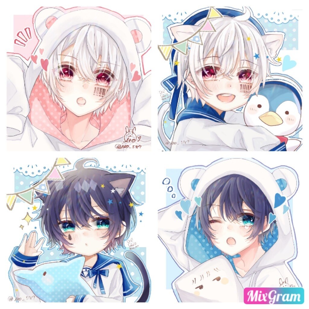 アイコン・イラスト制作致します 可愛くキラキラなイラスト！Twitter・LINE等にどうぞ イメージ4