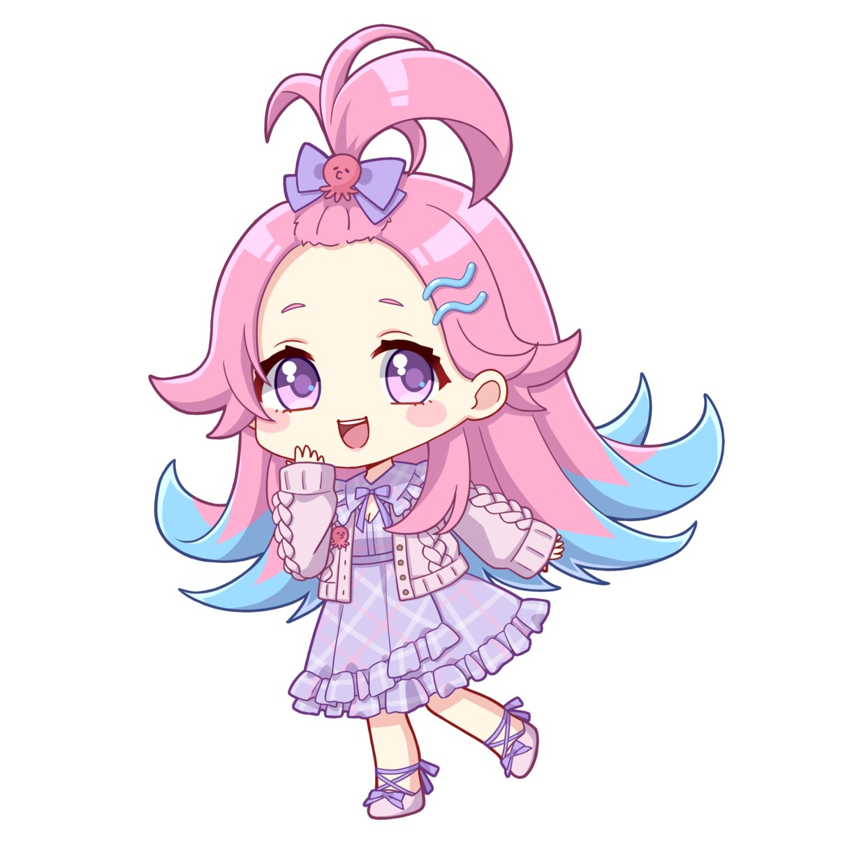 高可動域Vtuberモデルをいちから作ります キャラデザからLive2Dモデリングまで全てお任せください！ イメージ5