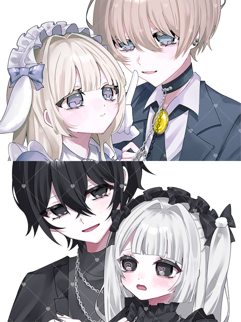 可愛い×ちょっぴりダークなイラストを描きます 中性的な男の子や可愛い女の子が得意です！ イメージ8