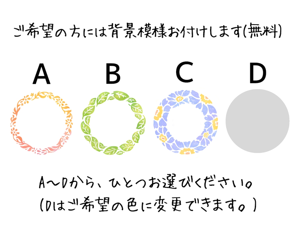 カラフルな「動物の顔」イラスト制作致します 【無料背景付き】プレゼント・アイコン・年賀状・グッズ用などに イメージ4