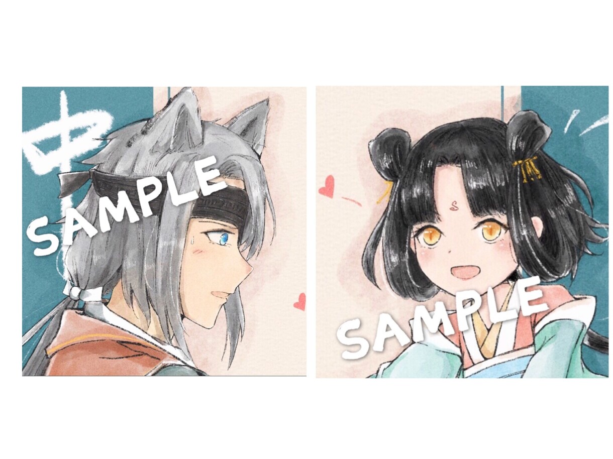 似顔絵⭐️アイコン⭐️スタンプ描きます 可愛いアイコン友達と一緒に使おう✨動けるアイコンもできます！ イメージ4