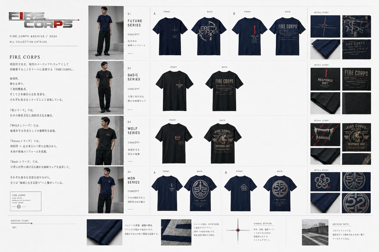 和×近未来Tシャツ制作します 世界観・ブランド感まで設計します イメージ3