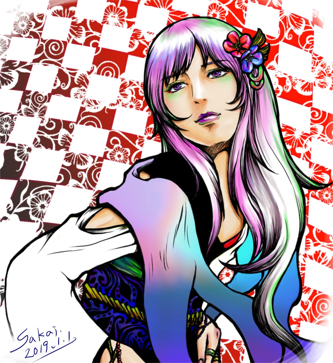SNSアイコンなどの人物イラスト描きます アイコンなどに使えるオリジナルイラスト描きます イメージ2