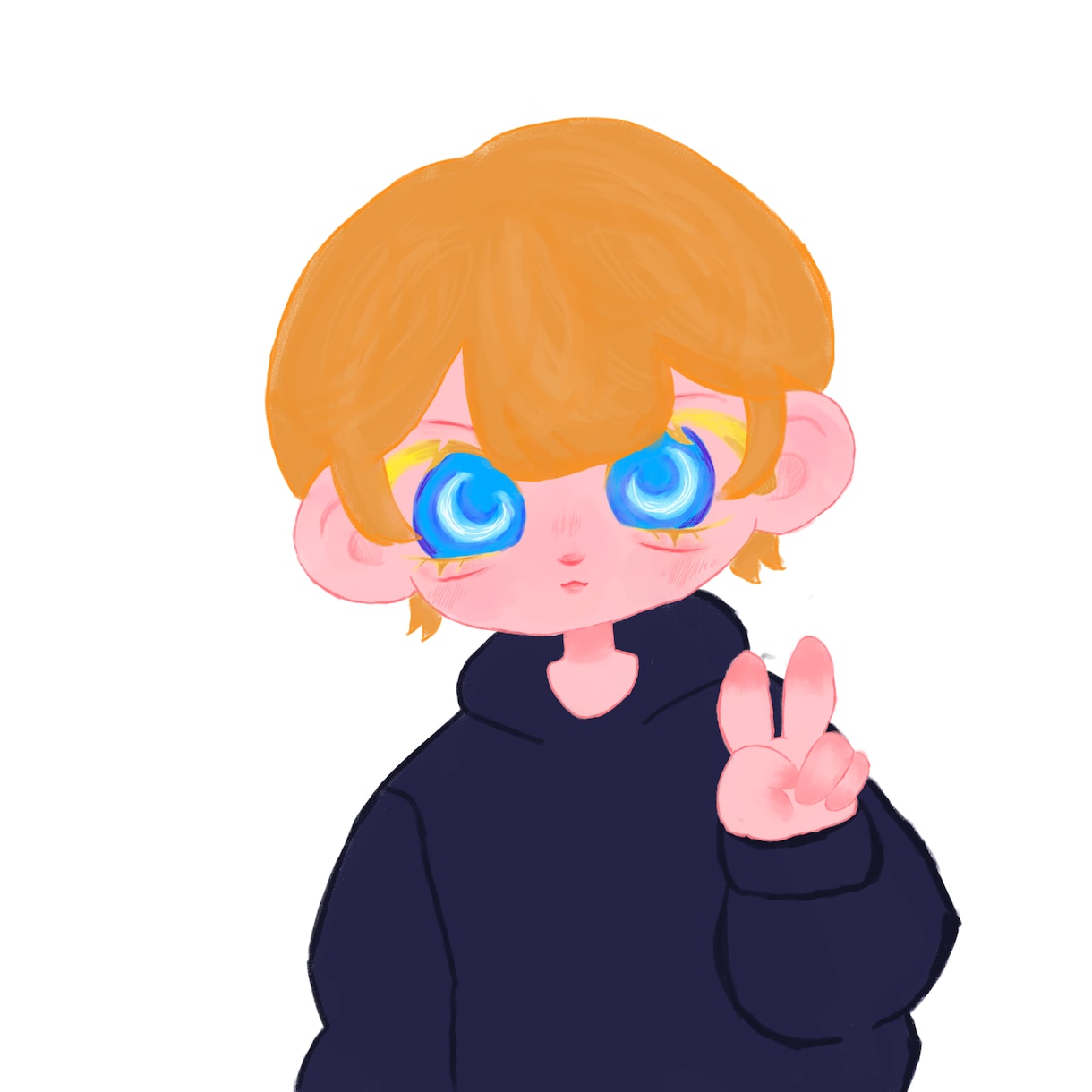 アイコンやイラスト描きます ミニキャラで挿絵やアイコンなど人とは違うイラストを使いたい イメージ1