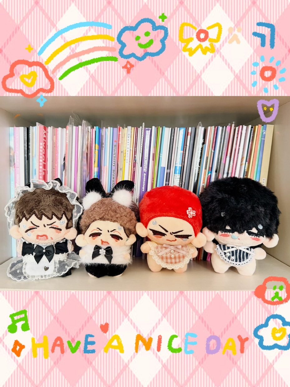 オリジナルちびぬいちゃん作ります カップルセール中！身長差も作れます♪無料で対応いたします♪ イメージ2