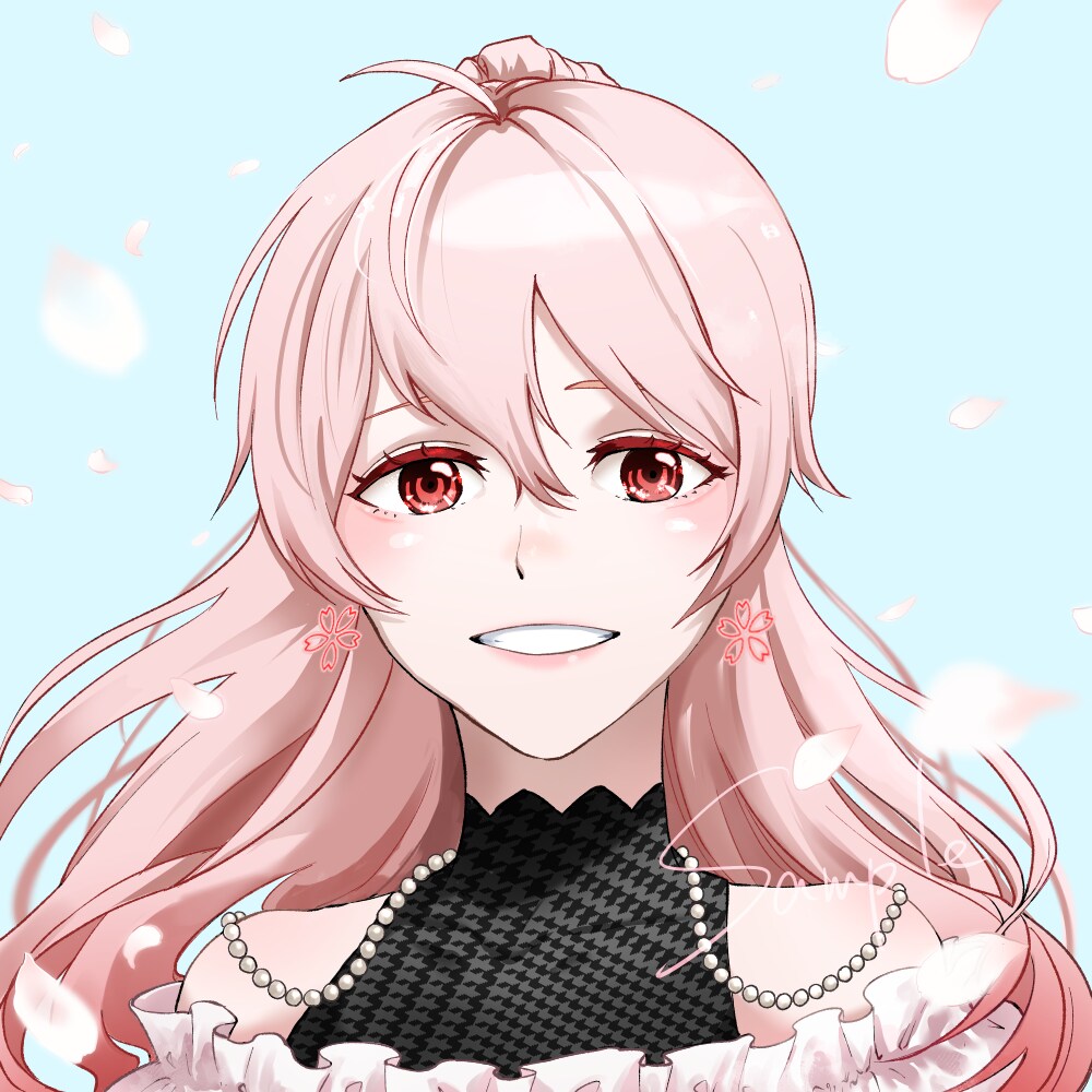 SNS・配信用アイコンをお描きします アニメ塗りで華やかなアイコンをお求めの方へ イメージ6