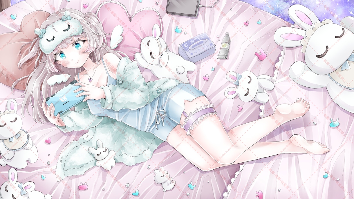フルカラーイラスト描きます アイコン、動画のサムネ等ご希望に合わせた一枚絵を描きます。 イメージ1