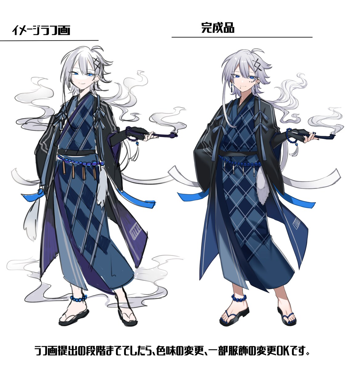 TRPG、IRIAM等で使えるキャラクター描きます 1枚キャラクターイラストを描きます。表情差分もOK！ イメージ3