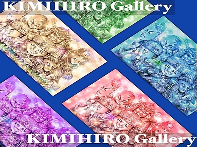 嫌でも人の記憶に残るような名刺作ります １００万円以上の価格がつくKIMIHIROの作品を名刺に！ イメージ1