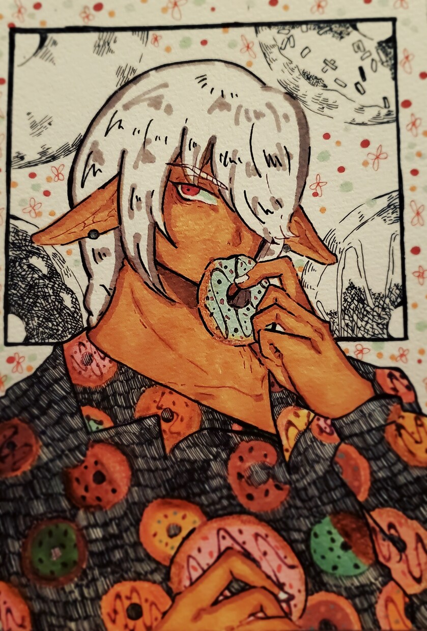 アナログ特有の温かみを感じるイラストを描きます ほんわか系からスタイリッシュな精密画までお任せ下さい！ イメージ1