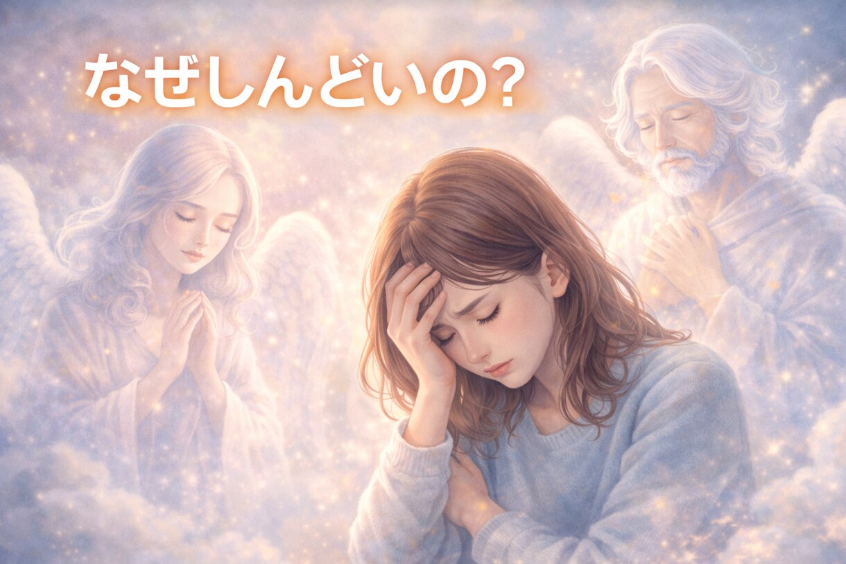 今のしんどさに隠されたた意味を受け取ります わたしはどうして、ここから抜け出せないんだろう？ イメージ1