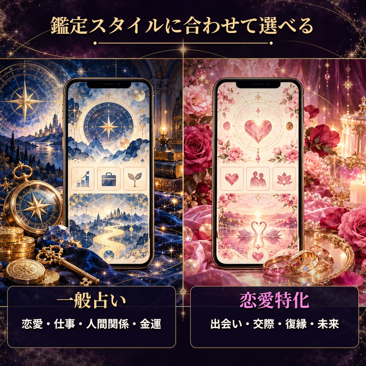 あなた専用のルノルマン占いサイトを作ります URLを渡すだけ！スマホで引けるルノルマン解説書 イメージ5
