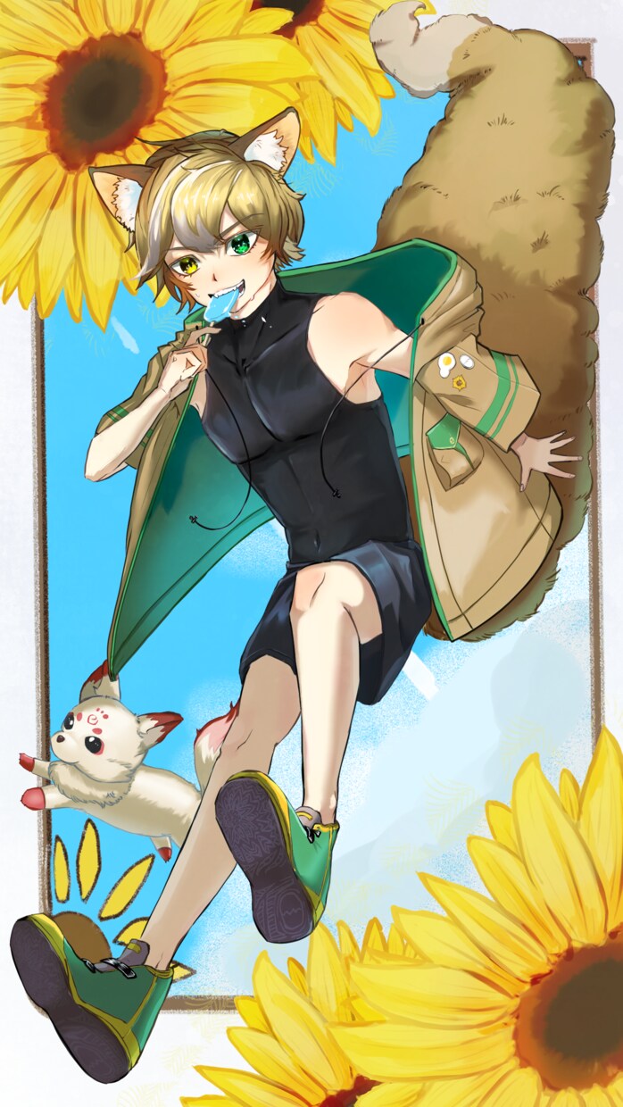 オリジナルキャラクターのイラスト描きます あなたのキャアラクターで一枚絵を作成します！人外もご相談可能 イメージ5