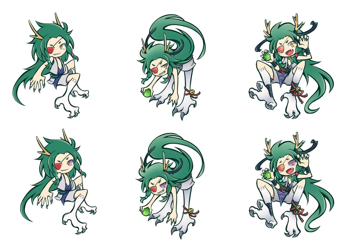 プロが一からキャラクターデザインいたします VtuberやTRPGに！汎用性の高い全身立ち絵の制作です イメージ7