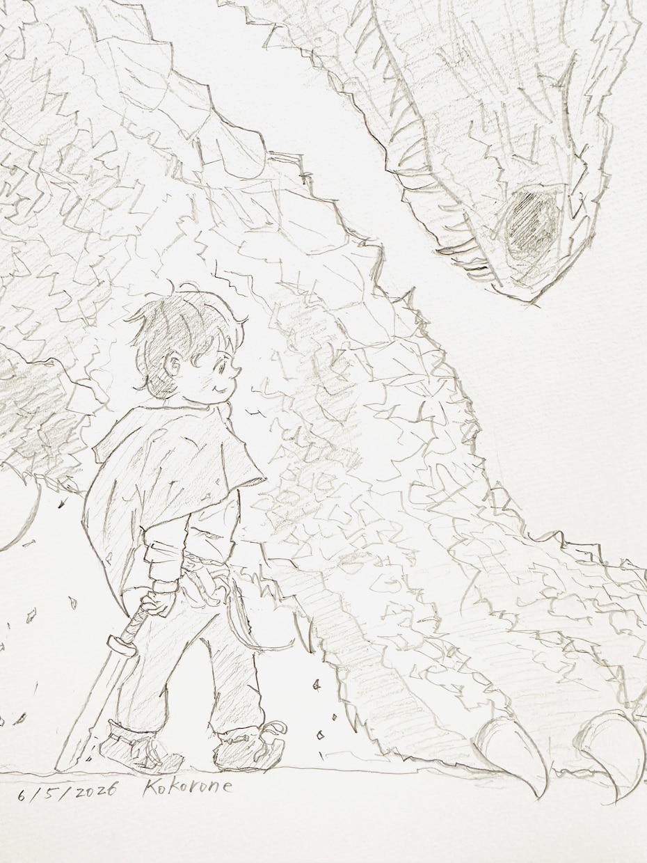 心を込めて。1000円で優しい鉛筆画全力作成します 【手描きの温もり】大切な思い出や人物を、優しい鉛筆画にします イメージ3