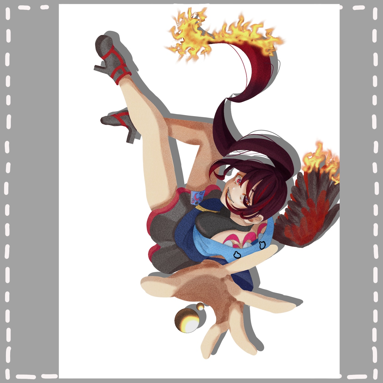1からでも可能！貴方だけの立ち絵描きます 1からキャラデザ可能なTRPGなど立ち絵描かせて頂きます！！ イメージ5