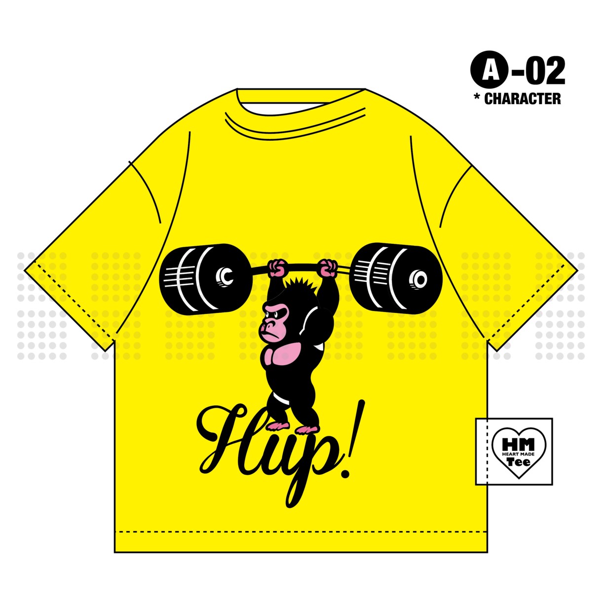 キャラクターメインのお洒落なTシャツデザインします どこで買ったのと聞かれる、プロスペックなTシャツデザイン イメージ3