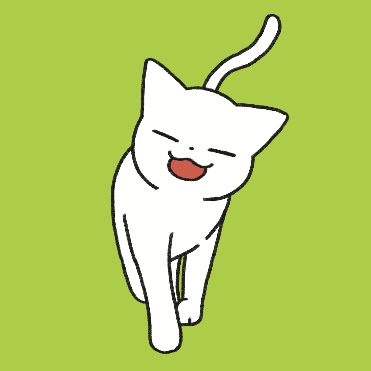 ほんわか猫のイラストを描きます SNSアイコンにオススメ！ほんわか猫のイラストを描きます イメージ2