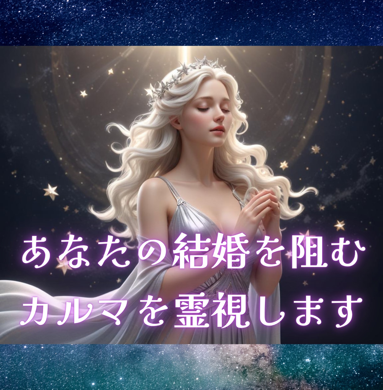 ブロック解除☆あなたの結婚を阻むカルマを霊視します 結婚（再婚）が進まない！に終止符を！結婚の流れを妨げる要因 イメージ1