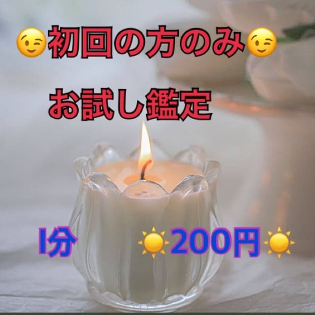 ご新規様限定⭐︎サクサク鑑定いたします 恋愛、複雑愛、家族、不安をぬぐいます！ イメージ1