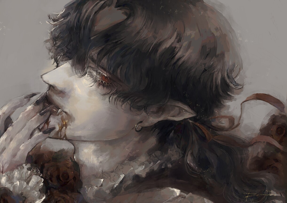お耽美にお顔描きます お顔主体のお耽美全開迫力満点イラストお任せあれ イメージ3