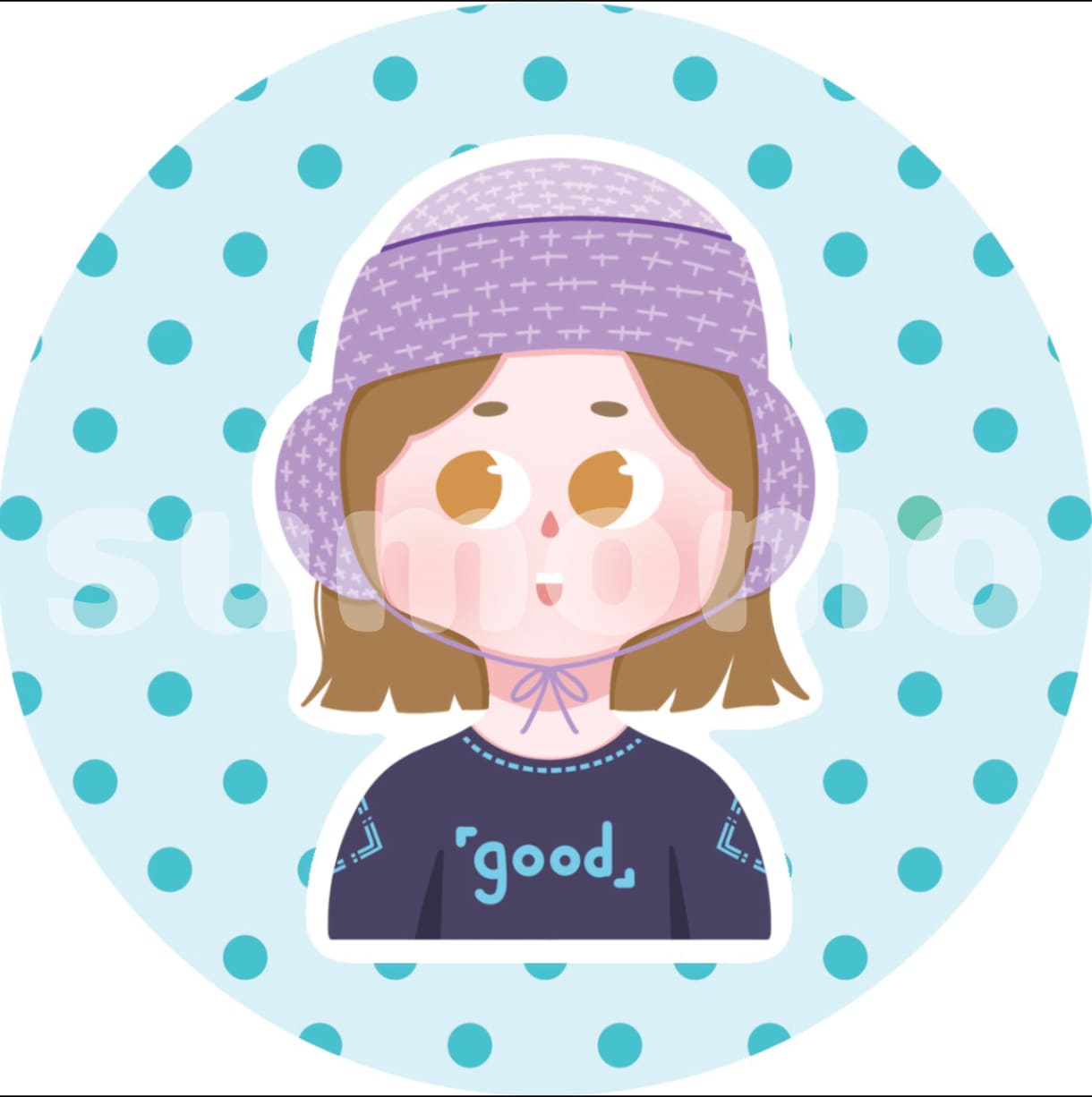 シンプルなゆるかわ似顔絵描きます ゆるかわ・ポップ・ちょっと不思議で楽しい雰囲気 イメージ5