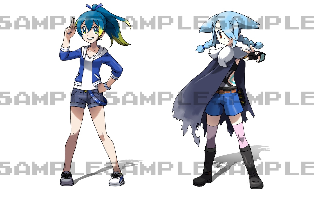 配信や動画用立ち絵制作いたします 他の方よりも丁寧な画風でご提供できます。 イメージ2
