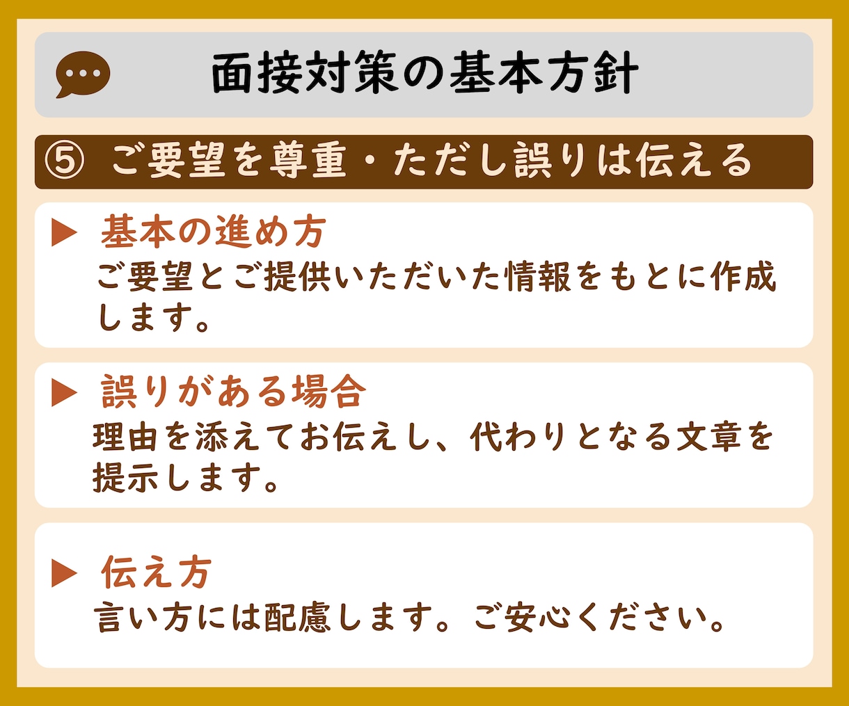 面接対策　プロが想定質問50問抽出/回答作成します 回答ポイント解説/アドバイス付　総販売実績2000件突破 イメージ12