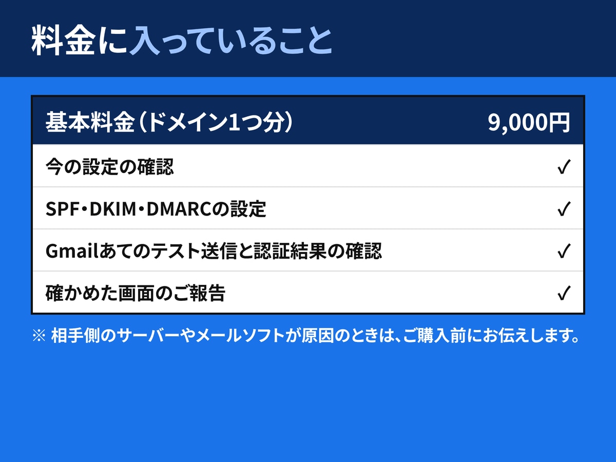 Gmailに届かない独自ドメインのメールを直します 「送ったのに届いてない」を、設定から見直します イメージ3
