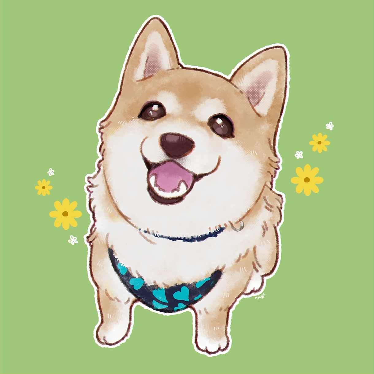 ちびキャラ*ペットや動物デフォルメイラスト描きます 【商用利用可】ゆるく可愛く使いやすく、ちびキャラ化 イメージ8