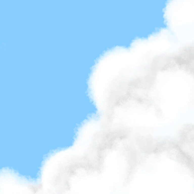 雲、空のSNSアイコンなどを描きます 空のイラストアイコンをお探しのかた、特に雲が好きなかたへ！ イメージ2