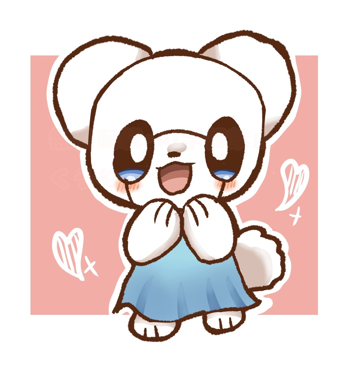 ぬいぐるみみたいな可愛い動物のアイコン描きます 可愛らしい二頭身の動物のアイコン制作させて頂きます！ イメージ10