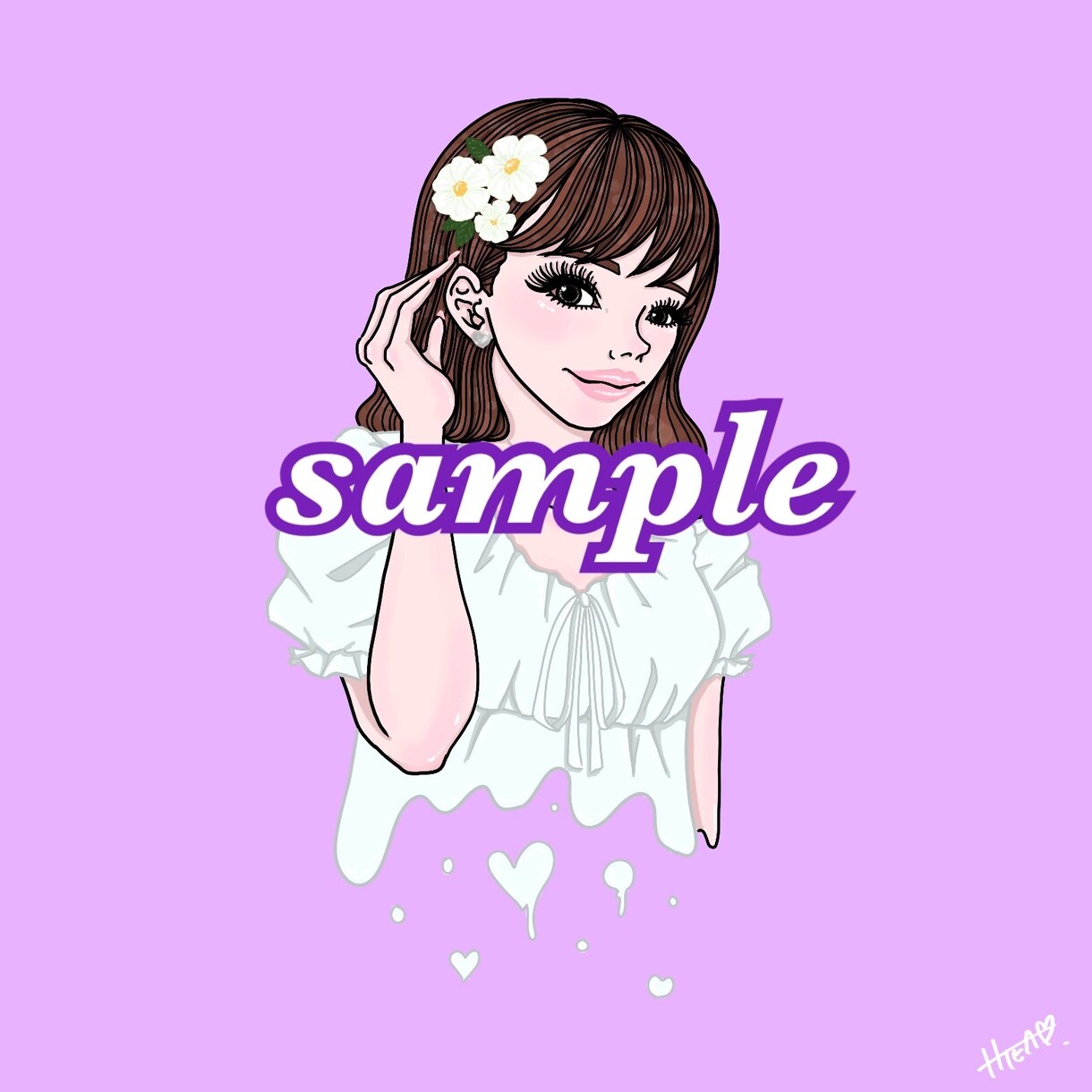 KAWAII♡SNSアイコン描きます みなさまのSNSアイコンKAWAII♡くします！！ イメージ10