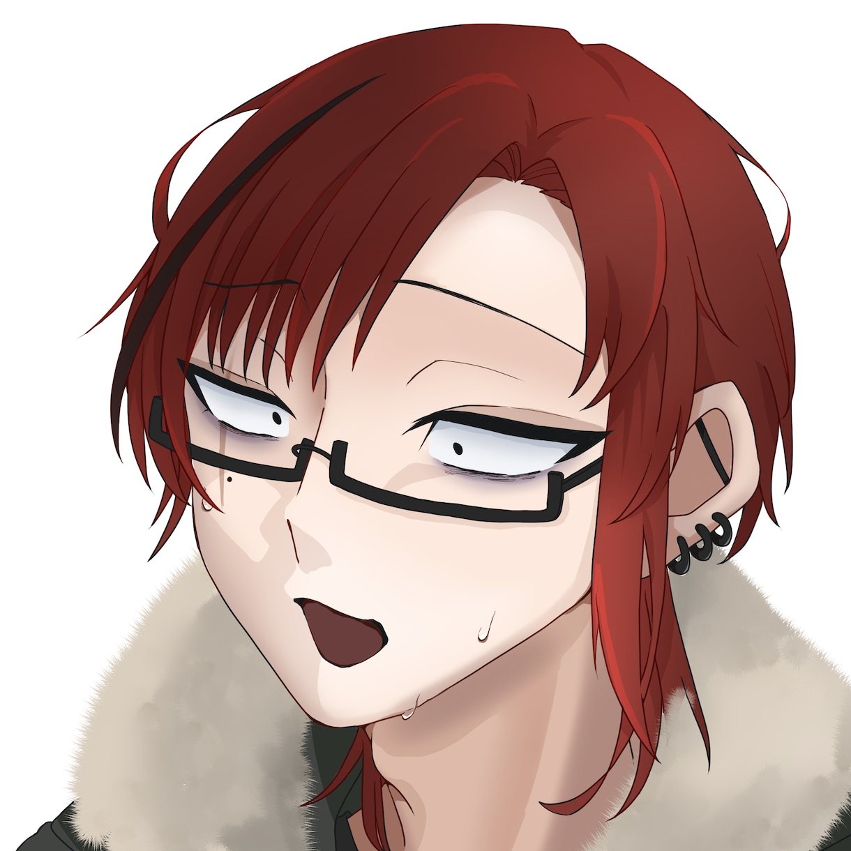 胸上イラスト描きます アイコンに最適な表情豊かなイラストを提供します イメージ6