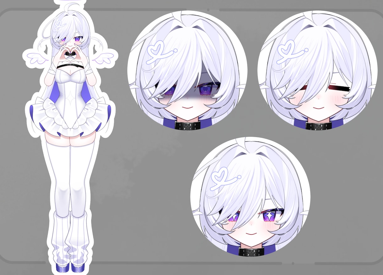 修正∞最強イラストLive2D 製作します クオリティ高　全ての工程がここで揃います！ イメージ10