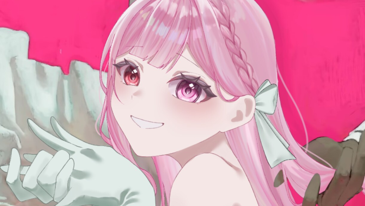 歌ってみたサムネイラスト描きます サムネなどに使用できるイラスト制作します。 イメージ1