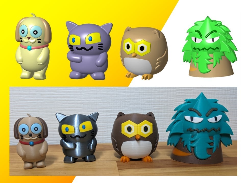 キャラクターフィギュア製作致します 画像や漫画絵からキャラクターフィギュアを製作致します！！ イメージ7