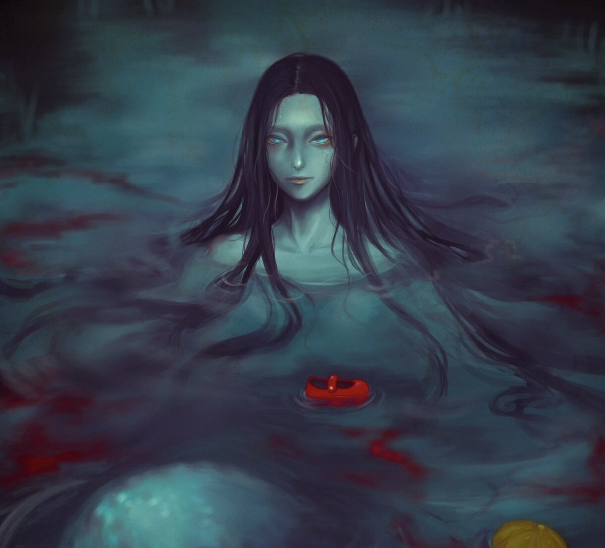 ホラーやダークなイラストお描きします ゲームスチル・小説表紙・ポスターなどにお使いいただけます イメージ1
