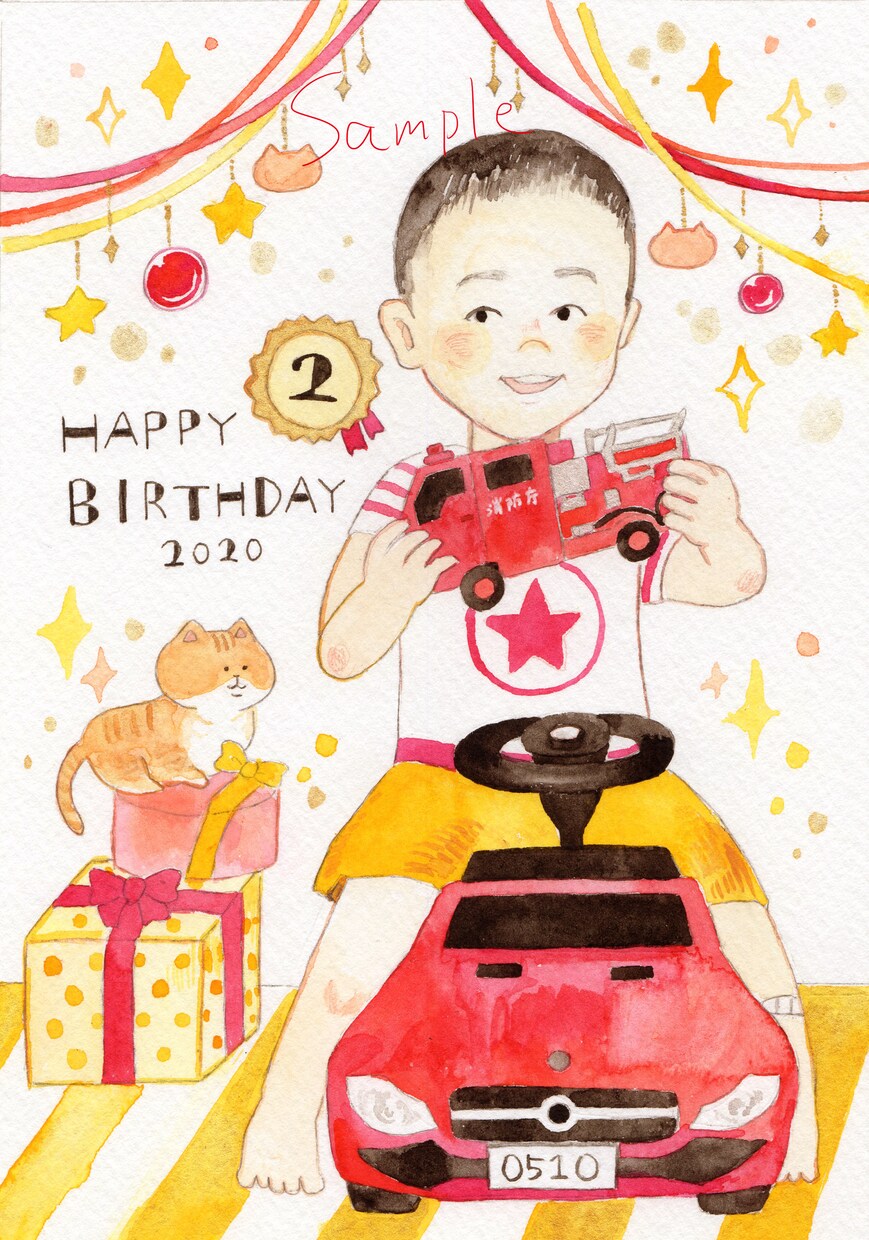 しっかりコース/ほのぼのタッチの似顔絵描きます 誕生日などの記念やプレゼントに。 イメージ4