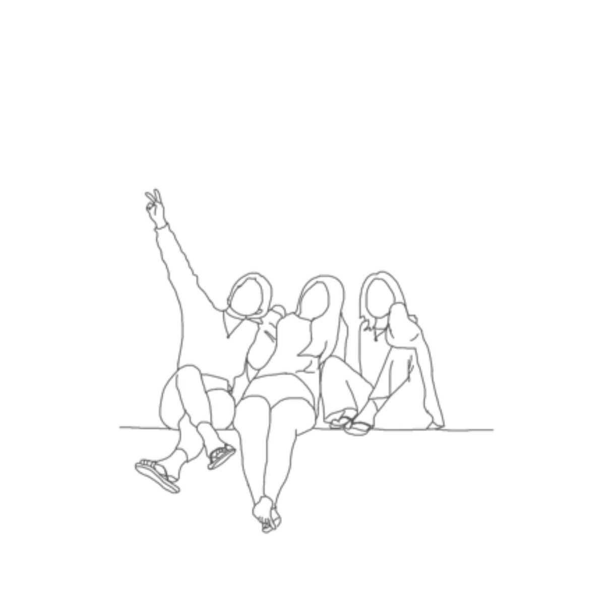 あなただけの線画を描いちゃいます あなたの大事な思い出を線画にします！ イメージ1