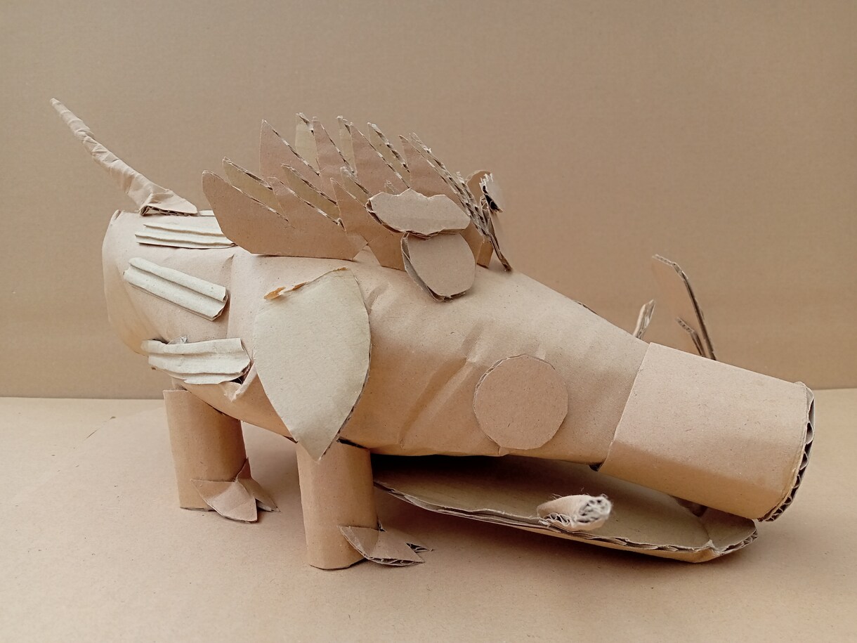 ダンボールオブジェ作ります ちょっとしたダンボールの置物作りませんか？ イメージ8