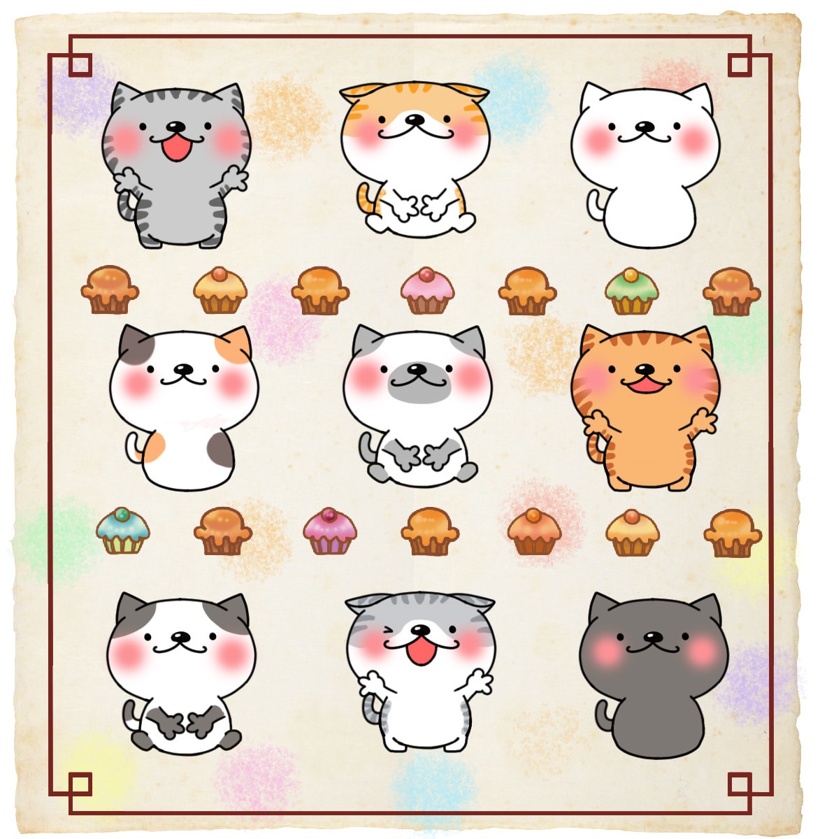 SNS用オリジナルアイコン制作します SNS、ブログにゆるくてかわいいアイコンいかがですか？ イメージ2